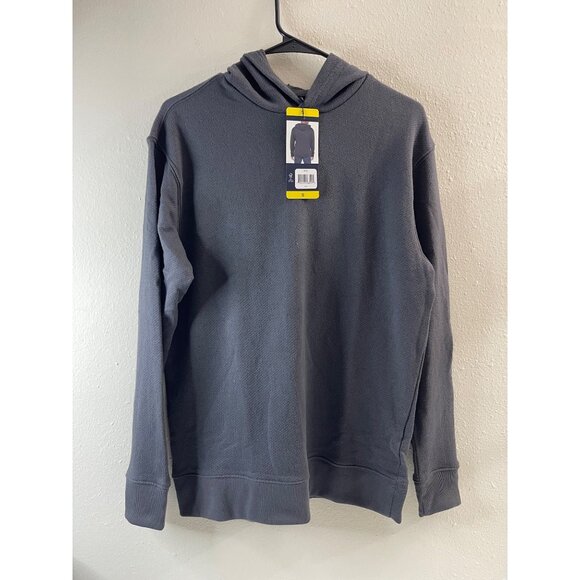 GAP NWT Men's Textured Hoodie, Gray, Small - Picture 8 of 16